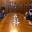 Կաթողիկոսը ՄՔԴ նախկին նախագահի հետ խոսել է գերիների և Ադրբեջանի նորանոր պահանջների մասին