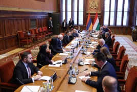 Սիմոնյանը Հունգարիայում է․ Կյովերի հետ զրույցում անդրադարձել է հայ գերիների խնդրին