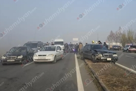 Արարատի մարզում 26 մեքենա է բախվել