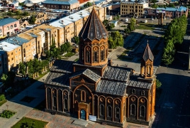 Գյումրիում վերաօծվել է Սբ Ամենափրկիչ եկեղեցին
