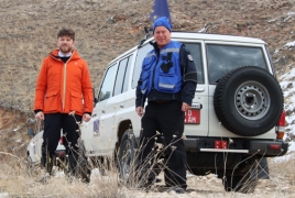 French Ambassador joins EU patrol on Armenia-Azerbaijan border