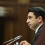 Speaker: peace treaty has no clause on Armenia's constitutional changes