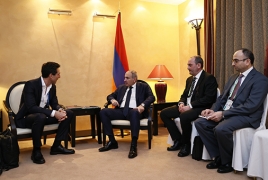 Փաշինյանը Stern Stewart Institute–ի ղեկավարի հետ քննարկել է ՀՀ տնտեսական բարեփոխումները