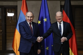 Փաշինյանը Շոլցին մանրամասներ է ներկայացրել «Խաղաղության խաչմերուկ» նախաձեռնության մասին