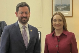 Armenian envoy discusses bilateral ties with U.S. lawmaker