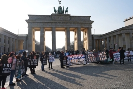 Berlin protest demands release of Armenian POWs