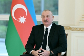 Aliyev criticizes Armenia’s weapons supply, EU monitoring mission