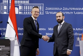 Armenian, Hungarian FMs discuss bilateral ties