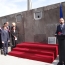 Admiral du Fournet plaque unveiled at Tsitsernakaberd