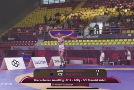 Hayk Manukyan wins European wrestling title