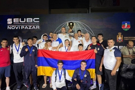 Հայ բռնցքամարտիկները 2 ոսկի, 5 արծաթ և 3 բրոնզ են նվաճել պատանիների ԵԱ–ում