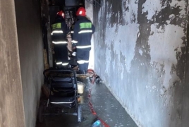 В Абовяне из-за пожара эвакуированы более 100 человек