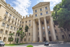 Azerbaijan demands apology for Stepanakert mention