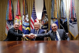 Trump calls Pashinyan, Aliyev his good friends