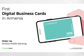 Ամերիաբանկը ներկայացնում է առաջին թվային բիզնես քարտերը ՀՀ-ում