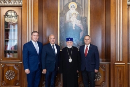 Catholicos, AAA discuss Armenia’s challenges