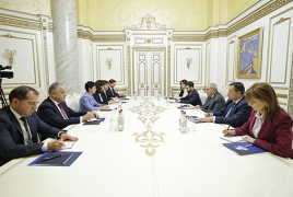 Pashinyan, Kos discuss next steps in EU-Armenia ties