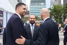 Mirzoyan meets CoE chief, Maltese deputy PM