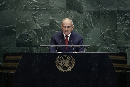 Pashinyan at UN: “Zangezur corridor” is seen as territorial claim