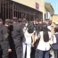 Missing soldiers’ parents clash with police near Defense Ministry