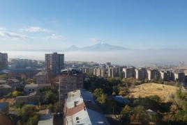 Активист : «туман» под Масисом — это дым со свалки Нубарашен