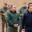 RA military leaders monitor frontline construction progress