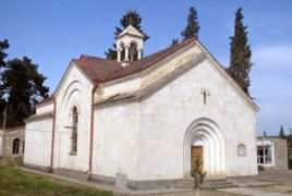 Азербайджан повредил церковь Святого Нерсеса Великого в Мартуни