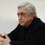 Court denies travel ban request for Serzh Sargsyan