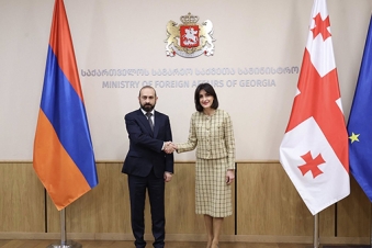 Mirzoyan in Tbilisi for official visit