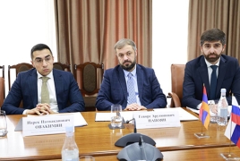 Պապոյանն ու Կոպիրկինը քննարկել են տնտեսական կապերի ընդլայնման հնարավորությունները