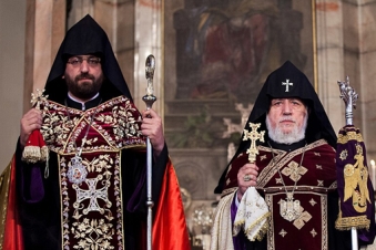 Armenian bishops say Catholicos tries to hide video evidence