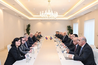 Armenian delegation attends border talks in Azerbaijan