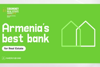 Euromoney names Ameriabank Armenia’s best bank for real estate for second year in a row