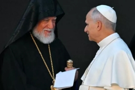 Арам I и Папа Лев XIV провели встречу в Бейруте