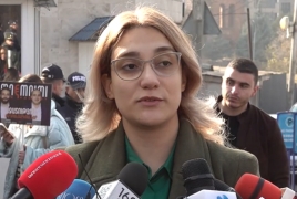 У посольства ЕС в Армении прошла акция протеста