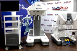 «Սլավմեդը» ՀՀ–ում առաջինն է ներդրել ռոբոտային վիրաբուժության համակարգ