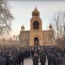 Bishops' protest at Etchmiadzin ends quickly