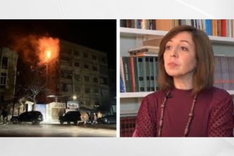 Armenian editor reports damage, cautious calm in Aleppo