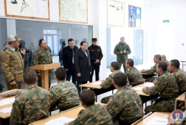Պապիկյանը շրջայց է կատարել ՊՆ N զորամասում, ծանոթացել պայմաններին