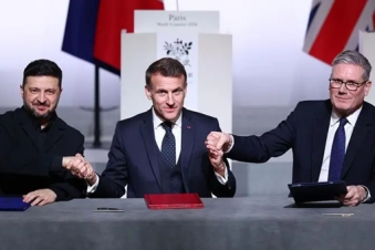 UK, France plan troop presence in postwar Ukraine