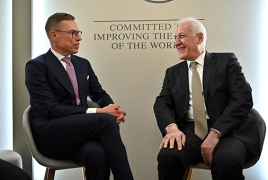 Խաչատուրյանը Դավոսում տարածաշրջանային հարցեր է քննարկել Ֆինլանդիայի նախագահի հետ