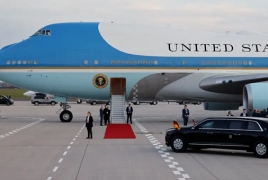 Թրամփի ինքնաթիռը վերադարձել է ԱՄՆ էլեկտրոնային խափանման պատճառով․ Նա կմեկնի Դավոս այլ ինքնաթիռով