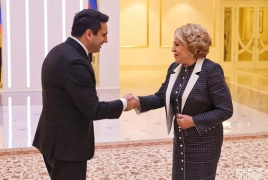 Սիմոնյանը Մատվիենկոյի հետ քննարկել է ՌԴ կատարելիք այցի մանրամասները