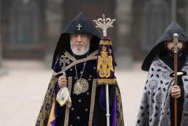 Գարեգին Բ․ Եկել ենք Եռաբլուր՝ մեր խոնարհումը բերելու մեր զավակների հիշատակի առջև