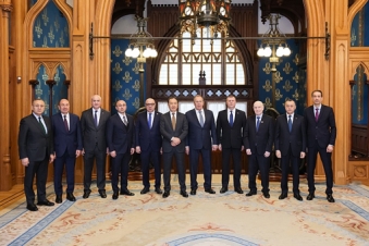 Arsenyan joins CIS ambassadors at Lavrov’s reception