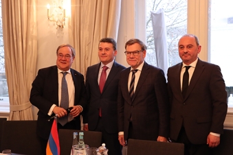 Armenian, Azerbaijani envoys discuss South Caucasus in Berlin
