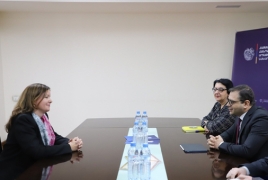 Աբիսողոմոնյանը Վայգանդի հետ քննարկել է ՅՈՒՆԻՍԵՖ-ի հետագա ծրագրերը