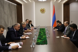 ԱԽ քարտուղարը եվրոպացի պաշտոնյային է ներկայացրել ենթակառուցվածքների զարգացման ծրագրերը