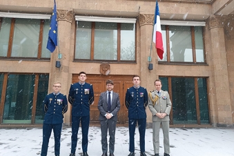 French ambassador hosts military cadets in Armenia
