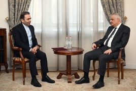 Փոխվարչապետն ու Իրանի դեսպանն անդրադարձել են  տարածաշրջանային զարգացումներին